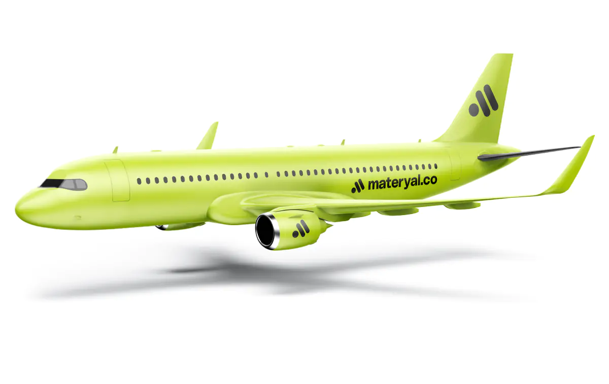 AirBus A320 Mockup Set PSD