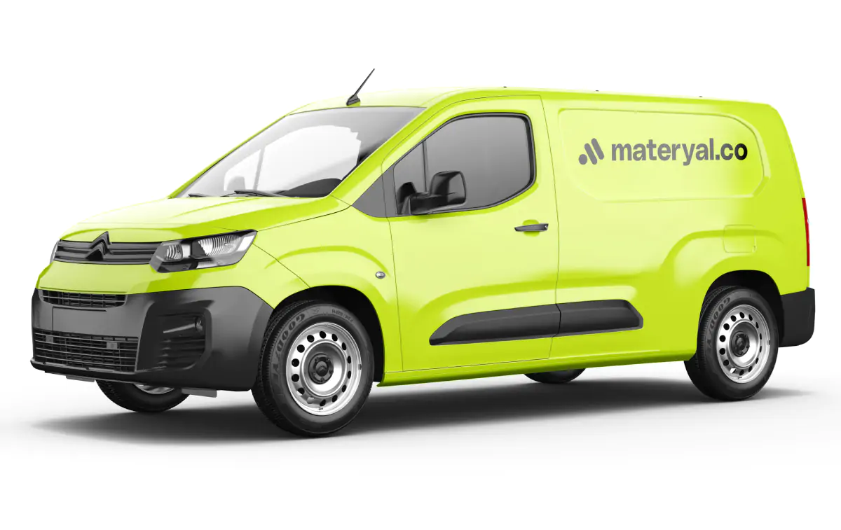 Citroen Berlingo VAN Mockup PSD