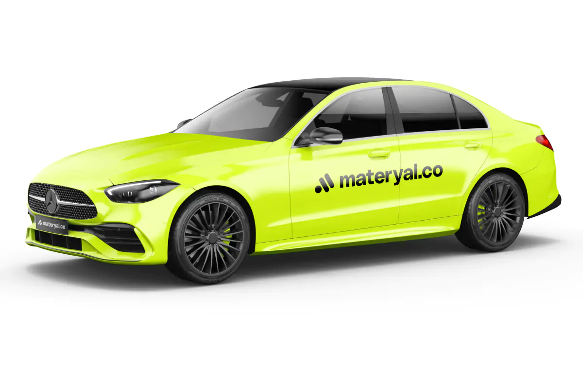 Mercedes-Benz C Serisi Mockup PSD