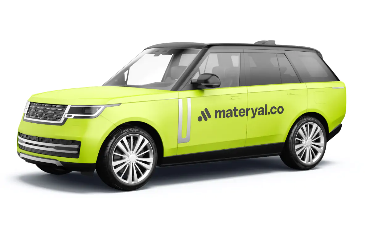 Range Rover Vogue Mockup PSD